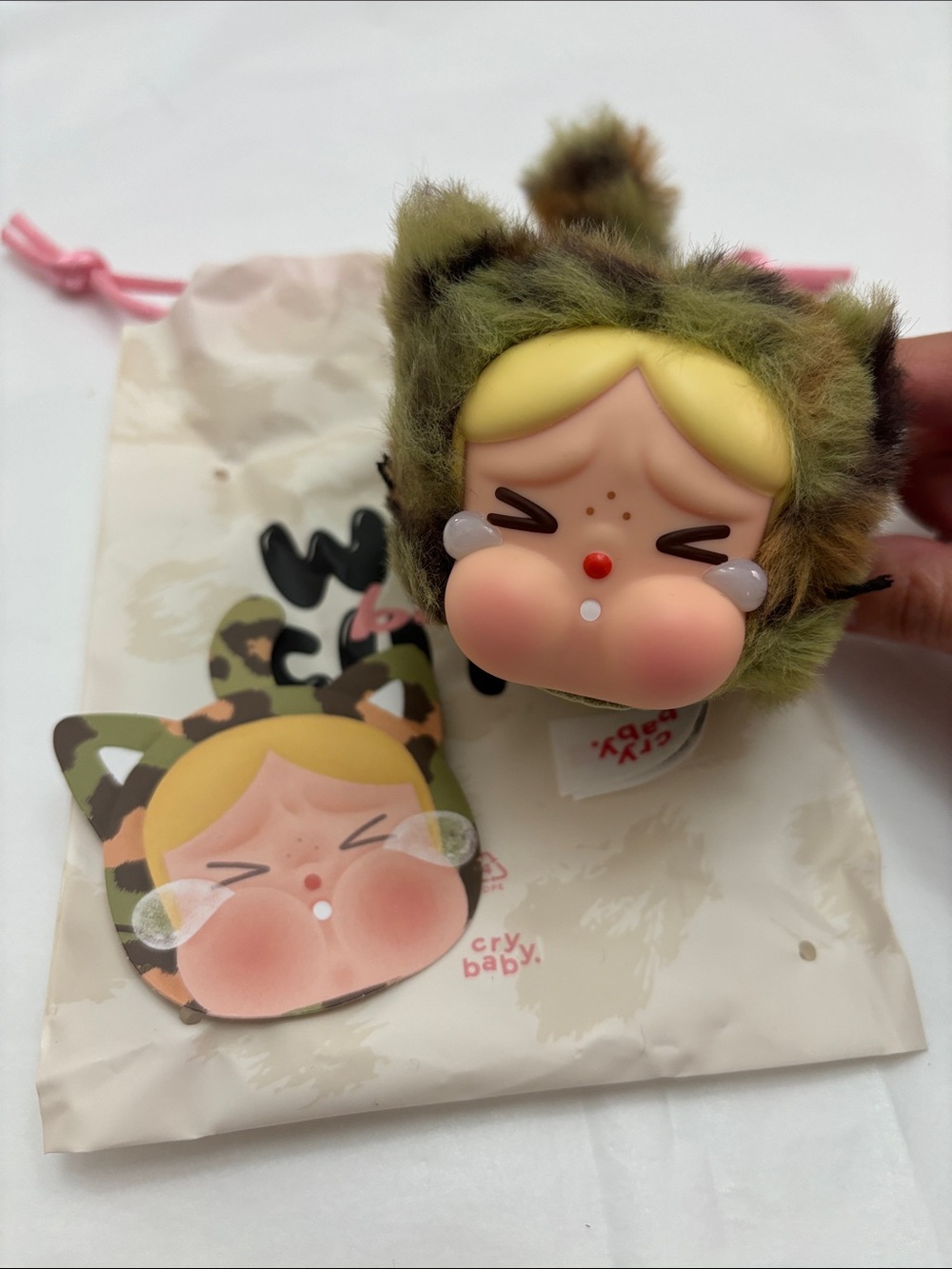 Popmart Crybaby Wild But Cutie - Camo Cutie